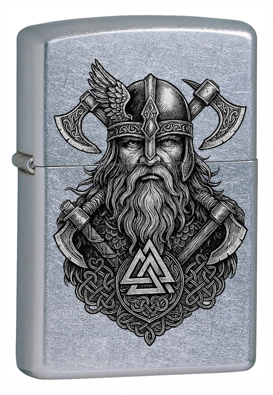 Zippo accendino Special Limited Edition Viking silver 25f002
