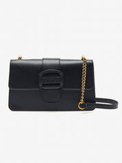 Borsa Donna Blauer pochette tracolla 27x16x8 cm MIXY nero ecopelle fibbia scudetto