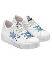 Sneaker One Star Platform Bianco Donna