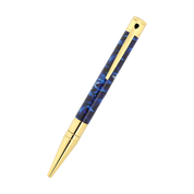S.t.dupont Penna a sfera D Initial 'koi Fish' Blu limited edition 265005
