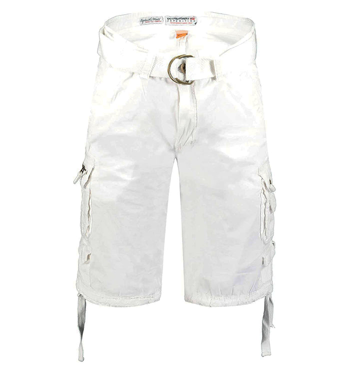 Geographical Norway Pantalone Corto Bianco Uomo 1