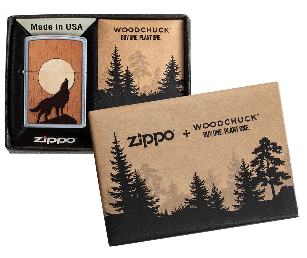 Zippo Ricaricabile Antivento Made In Usa Nel Box Regalo Argento Unisex