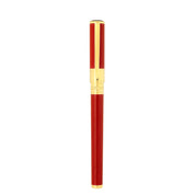 S.t.dupont biro penna sfera Initial in ottone limited edition cavallo rosso - 272080