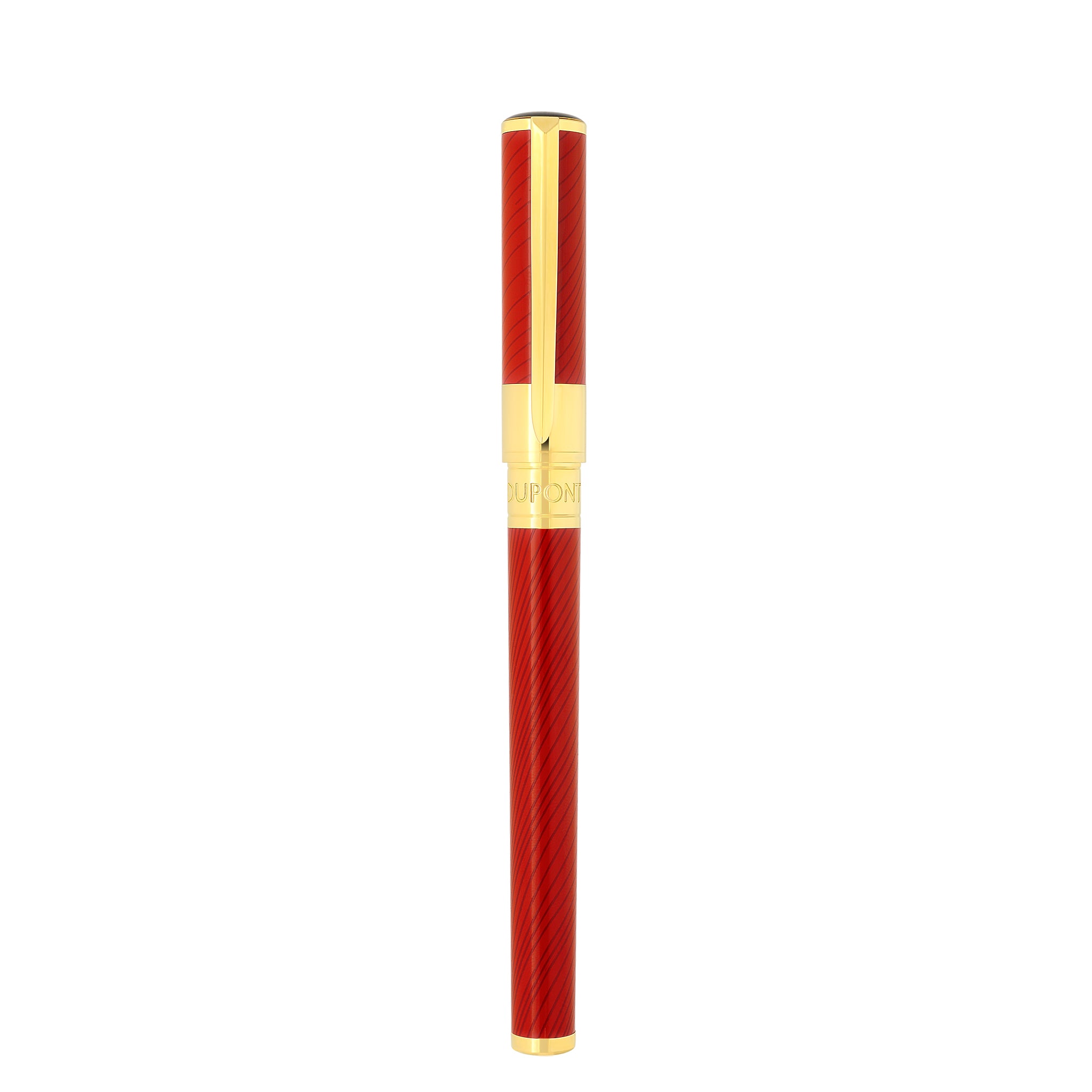 S.t.dupont biro penna sfera Initial in ottone limited edition cavallo rosso - 272080