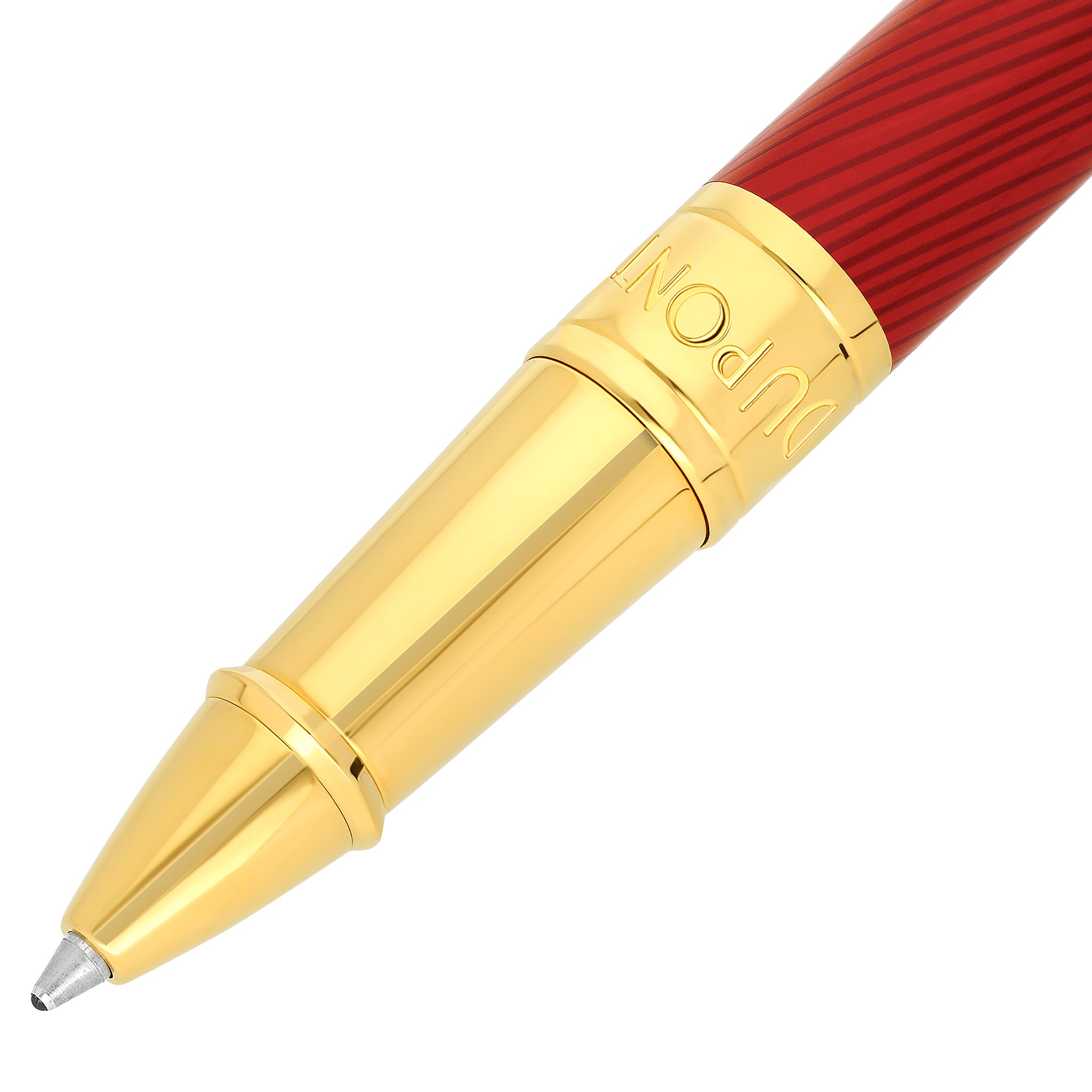 S.t.dupont biro penna sfera Initial in ottone limited edition cavallo rosso - 272080