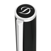 S.t.dupont biro penna roller Initial nera in ottone 147x13 - 44 g 272200