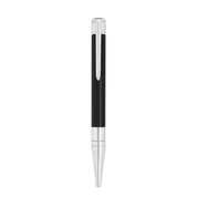 S.t.dupont biro penna sfera Initial nero e cromo in ottone 147x13 - 40 g 275200
