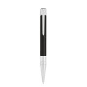 S.t.dupont biro penna sfera Initial nero e cromo in ottone 147x13 - 40 g 275200