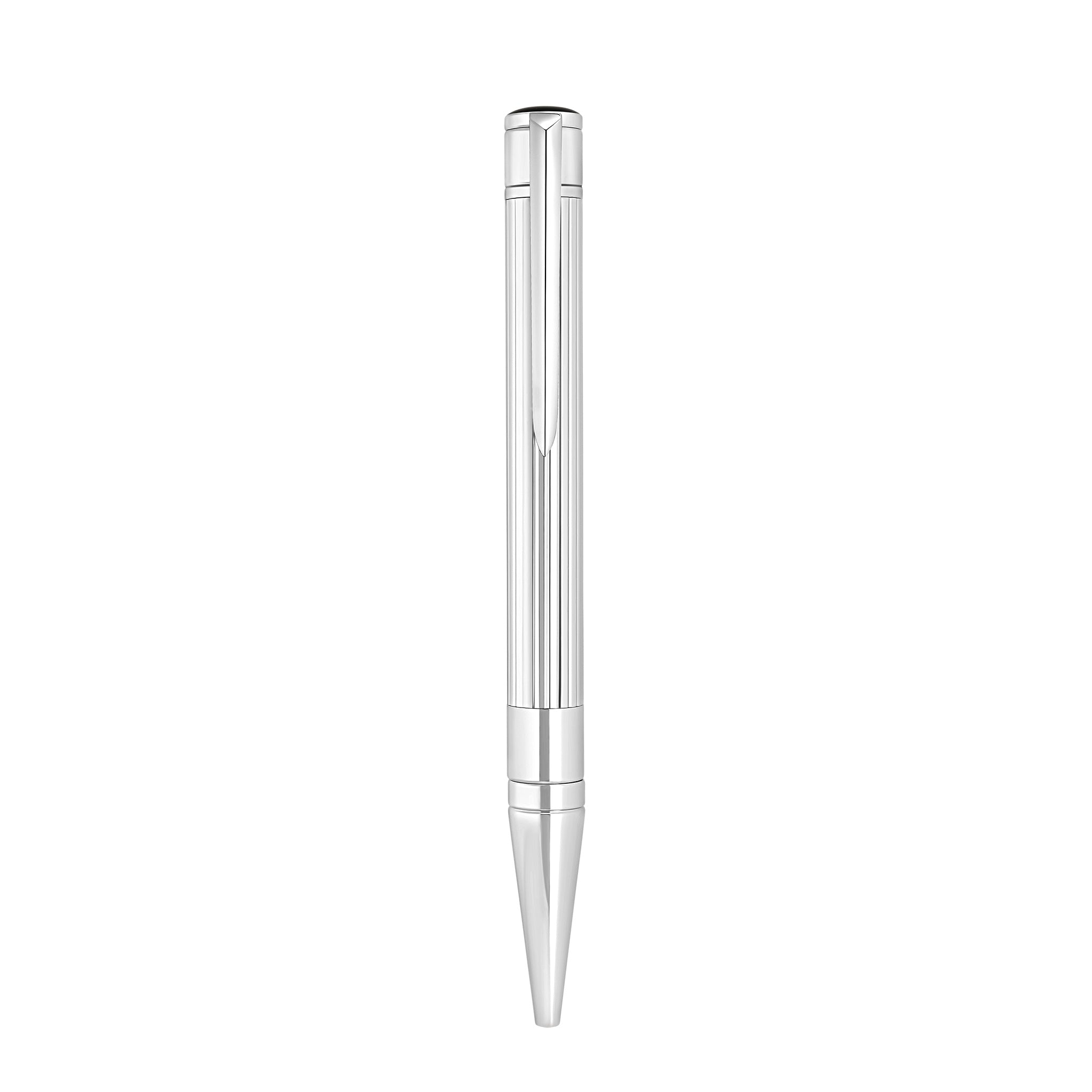 S.t.dupont biro penna sfera Initial cromo in ottone 147x11 - 40 g 275201