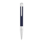 S.t.dupont biro penna sfera Initial blu e cromo in ottone 147x13 - 40 g 275205