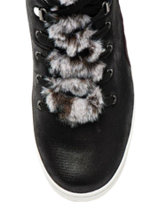 Napapijri Sneakers Alte Stivaletti Urban Casual Pelle Nero