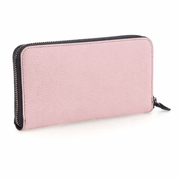 Gabs Portafoglio con portamonete e slot card con zip in Pelle Gmoney17 Bull Black - PROVENZA