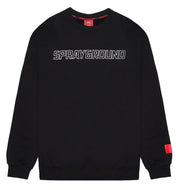 Sprayground Felpa girocollo maglia uomo men limited edition nera Squalo Shark SP827G