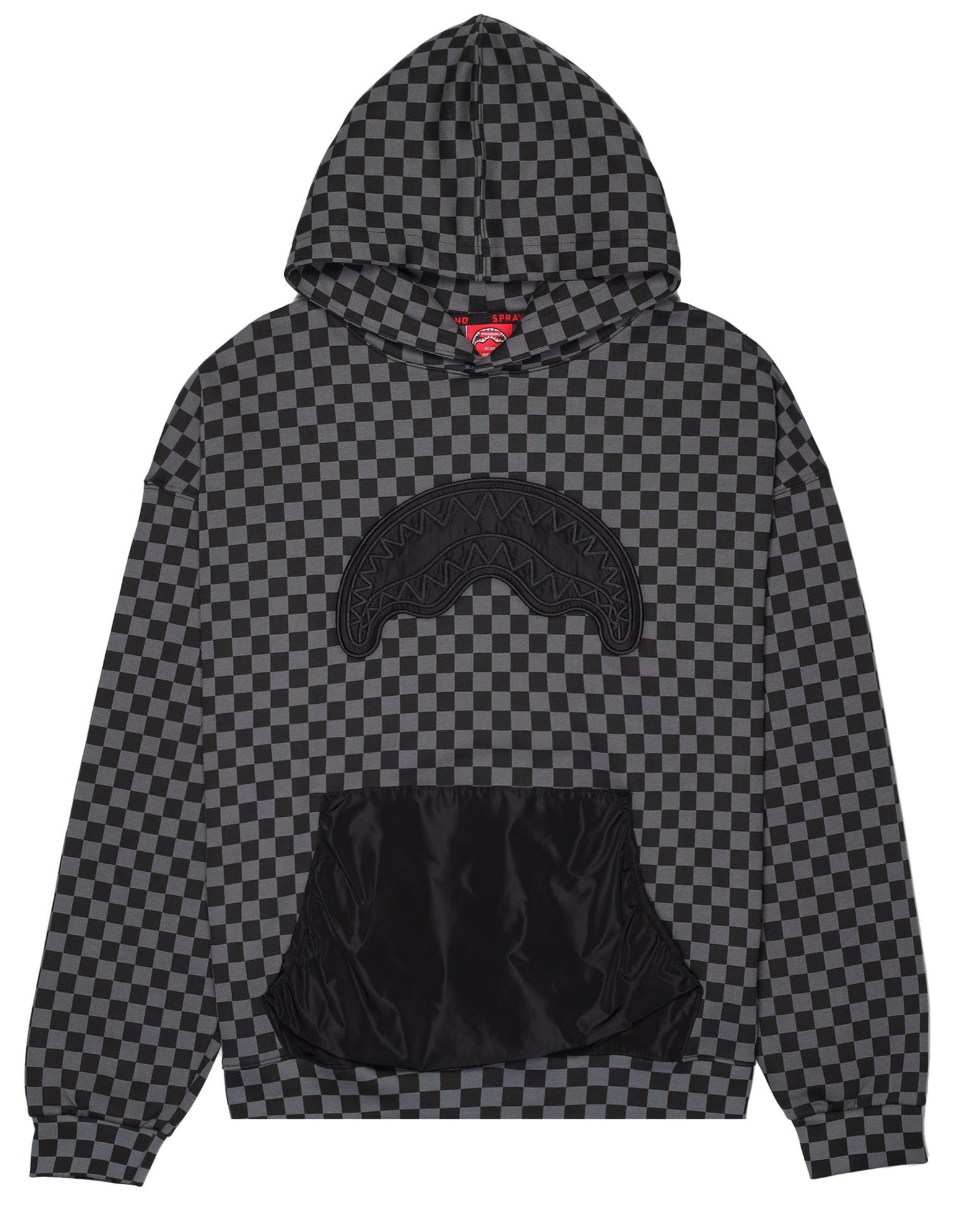 Sprayground Felpa CAPPUCCIO maglia uomo men limited edition Squalo Shark SP823GBLK