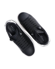 Gaelle Sneakers Addict Leather Black