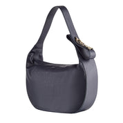 Patrizia Pepe Borsa a Spalla Hobo in Pelle Nero Donna 8B0278