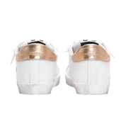 2Star Scarpe Sneakers Made in Italy artigianali PRIME STAR Pelle donna Bianco rame