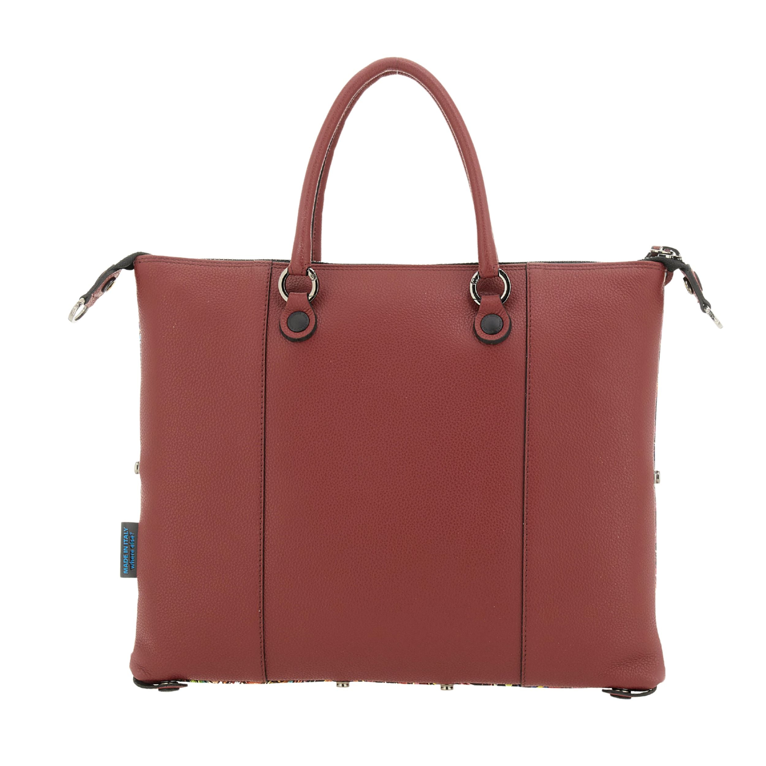 Gabs G3 Plus M Basic Borsa Zaino Trasformabile Hobo Shopper Tote Bauletto in Pelle Stampa 597