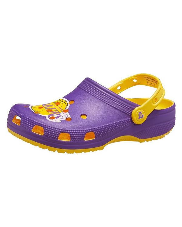 Crocs Zoccolo Stampa Speciale Los Angeles Lakers Giallo-2