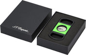 S.t.dupont tagliasigari Cigar Cutter nero e fluo green verde 003317V