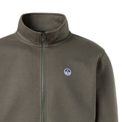 North Sails Felpa manica lunga BASIC FULL ZIP SWEATSHIRT city grey 691256-0921