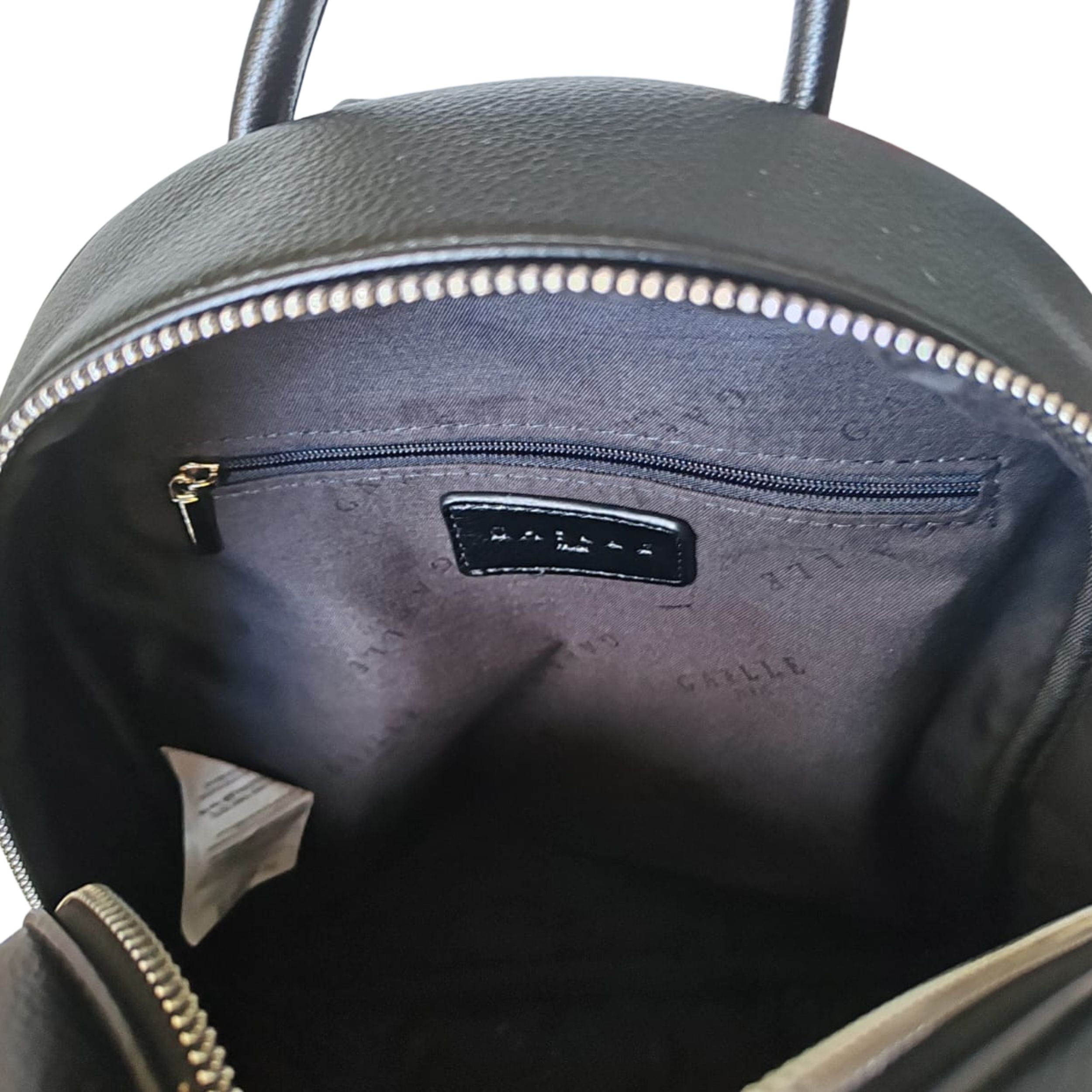 Gaelle Zaino Regular con Maxi Patch in Ecopelle Bottalato Nero Donna GAACW02350