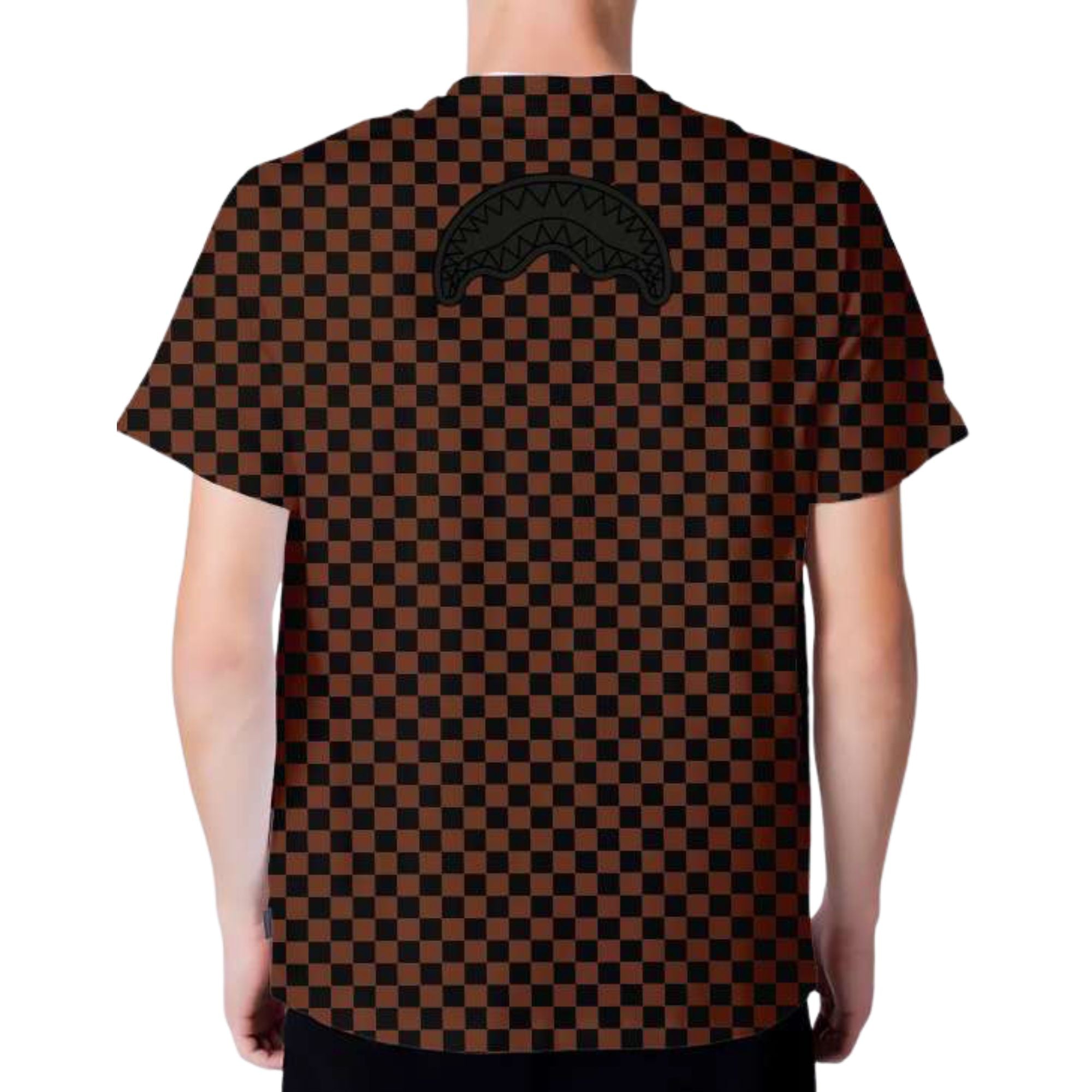 Sprayground T-shirt maglietta uomo men limited edition marrone SP837