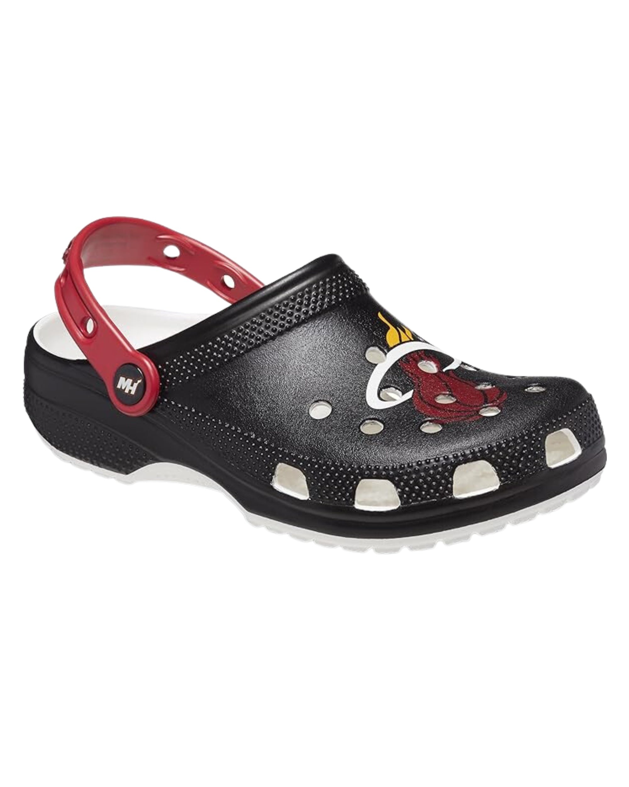 Crocs Zoccoli Stampa Speciale Miami Heat Sintetico Nero