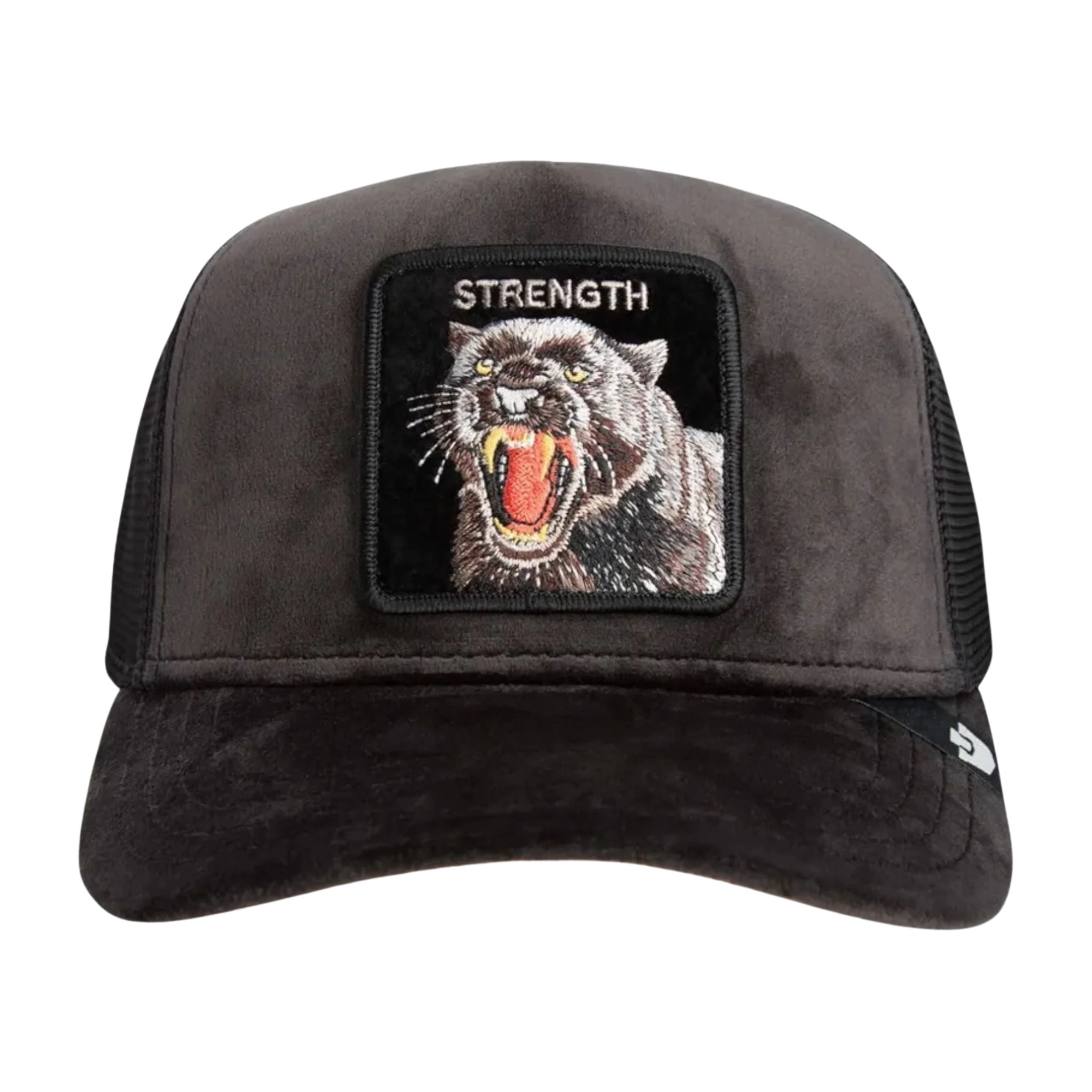 Goorin Bros. Cappellino Trucker Cap Invernale Strength Velour Nero Unisex