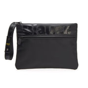 Blauer Pochette Clutch Wave Pattern Black Women