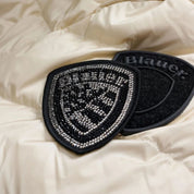 Blauer Piumino Lungo Imbottito Kristin Grigio Interno Grigio Donna con Cappuccio Fisso