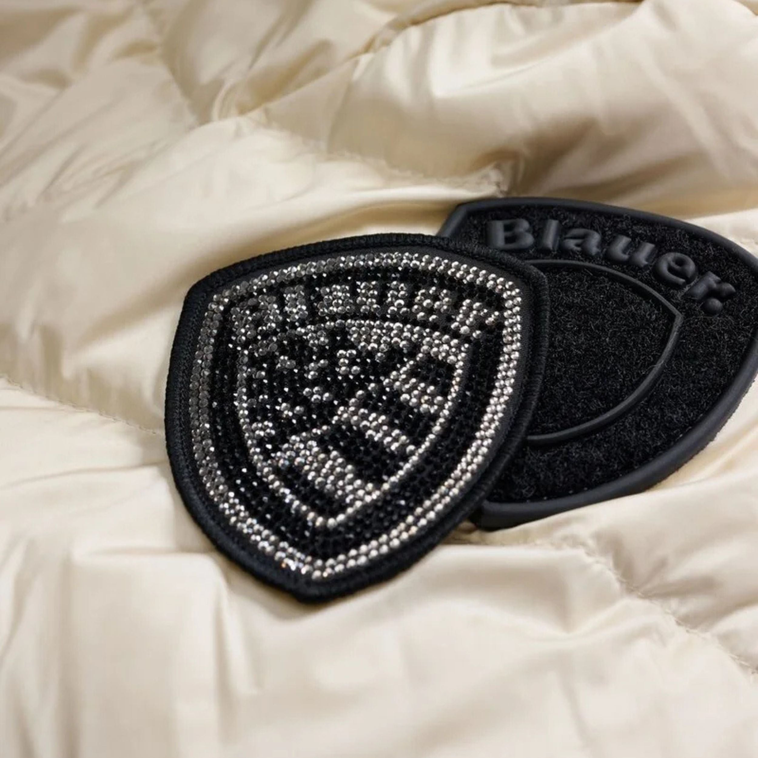 Blauer Piumino Lungo Imbottito Kristin Grigio Interno Grigio Donna con Cappuccio Fisso