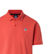 North Sails Polo maglia maglietta con logo paprika 692451 0251