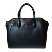 Gaelle Borsa a mano Maxi Duffle in Ecopelle Bottalato Nero Donna GAACW02324