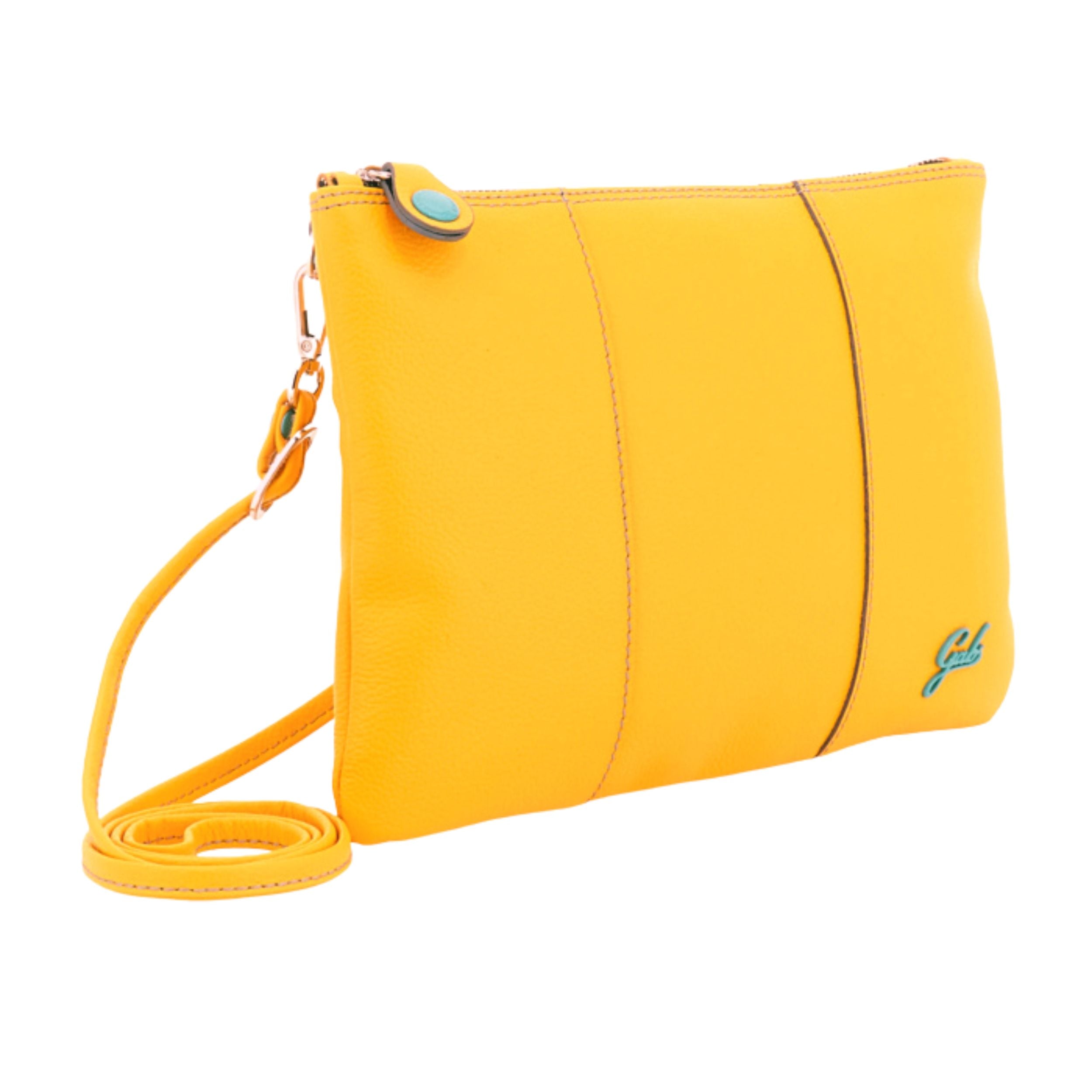 Gabs Borsa Pochette Beyonce M Tracolla in Pelle Logo azzurro ORZO