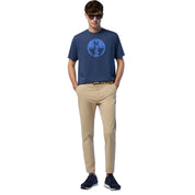 North Sails T-shirt maglia maglietta 692972 BASIC Big Logo 0787