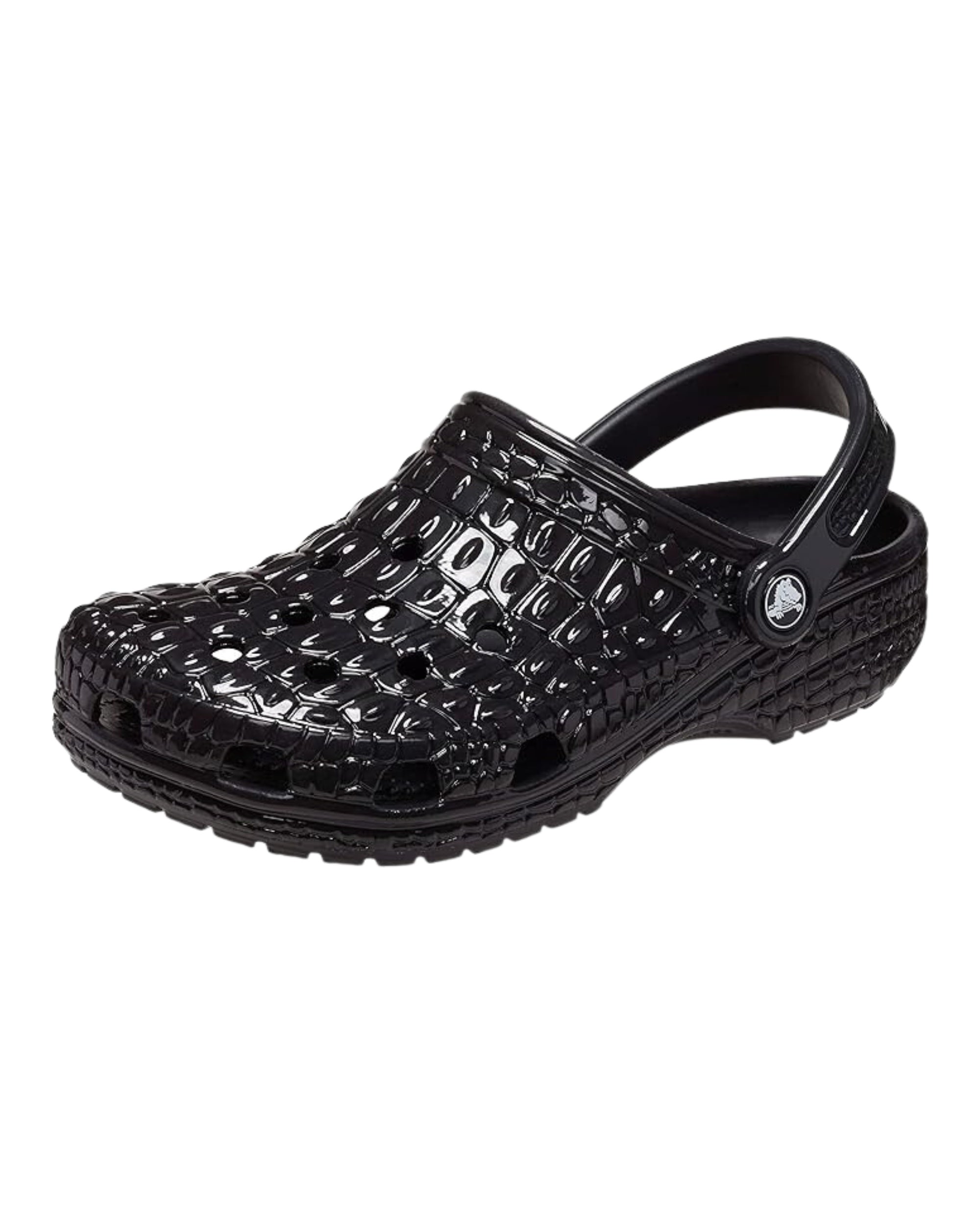 Crocs Classic Metallic Kin Clog Black Women