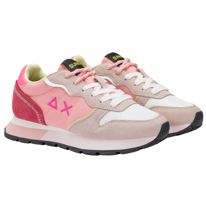 Sun68 Scarpe Ally Color Explosion Z35204 Sneakers Casual Donna nylon e pelle 3