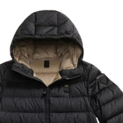 Blauer Giubbotto Piumino Corto Imbottito Acton Nero Interno Beige Uomo