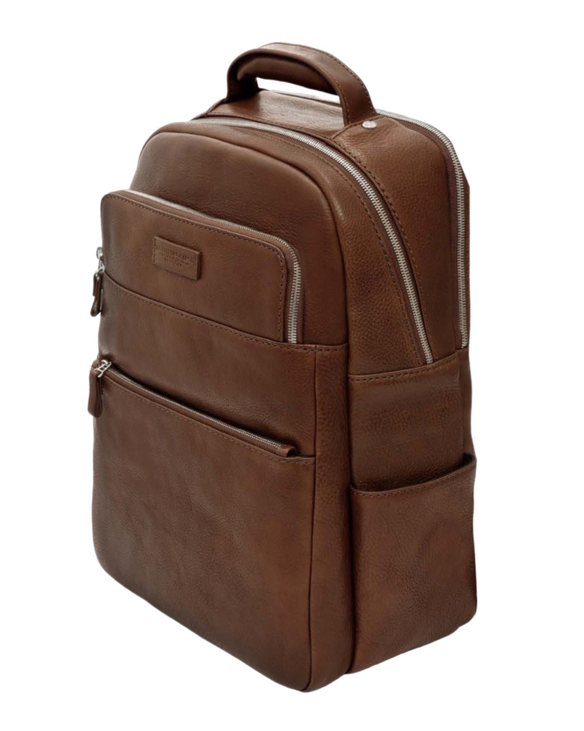 A.g.spalding&bros. Backpack 'the Yak' Limited Edition N°46 In Pelle Pregiata Marrone Unisex