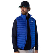 North Sails Gilet Smanicato Zip Crozet Vest tecnico outdoor antivento Tech 603272 surf blu 0831