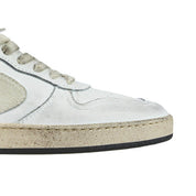 Valsport Scarpa Sneaker Davis Heritage in Nappa Bianco Verde Foresta Uomo