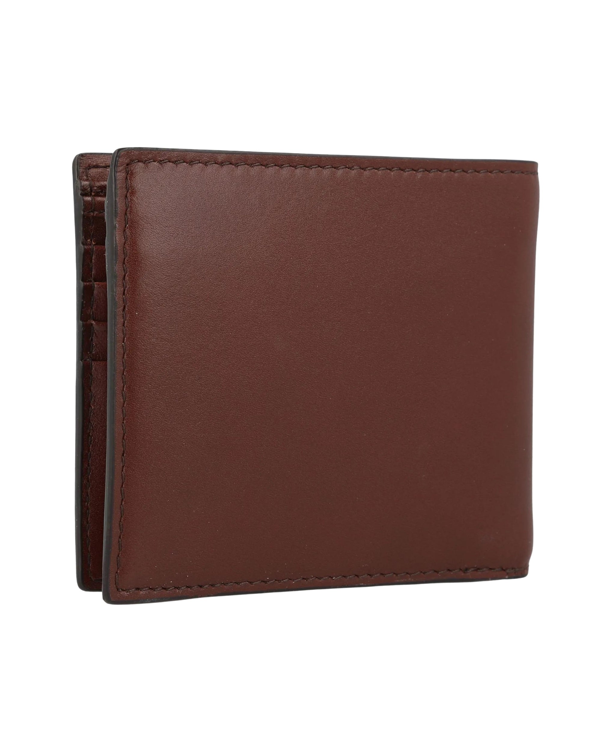 The Bridge Unisex Wallet In Cowhide And Fabric Lining Brown Men