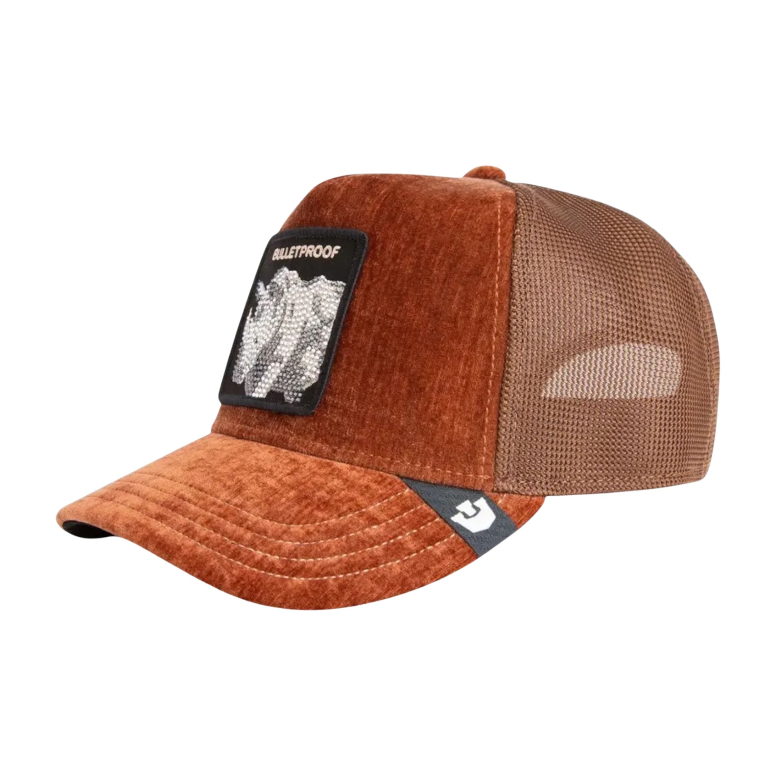 Goorin Bros. Cappellino Trucker Cap Invernale Iced Rinoceronte Marrone Unisex