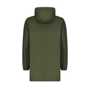 Ciesse Piumini Gunbu giacca lunga imbottita con cappuccio uomo verde militare
