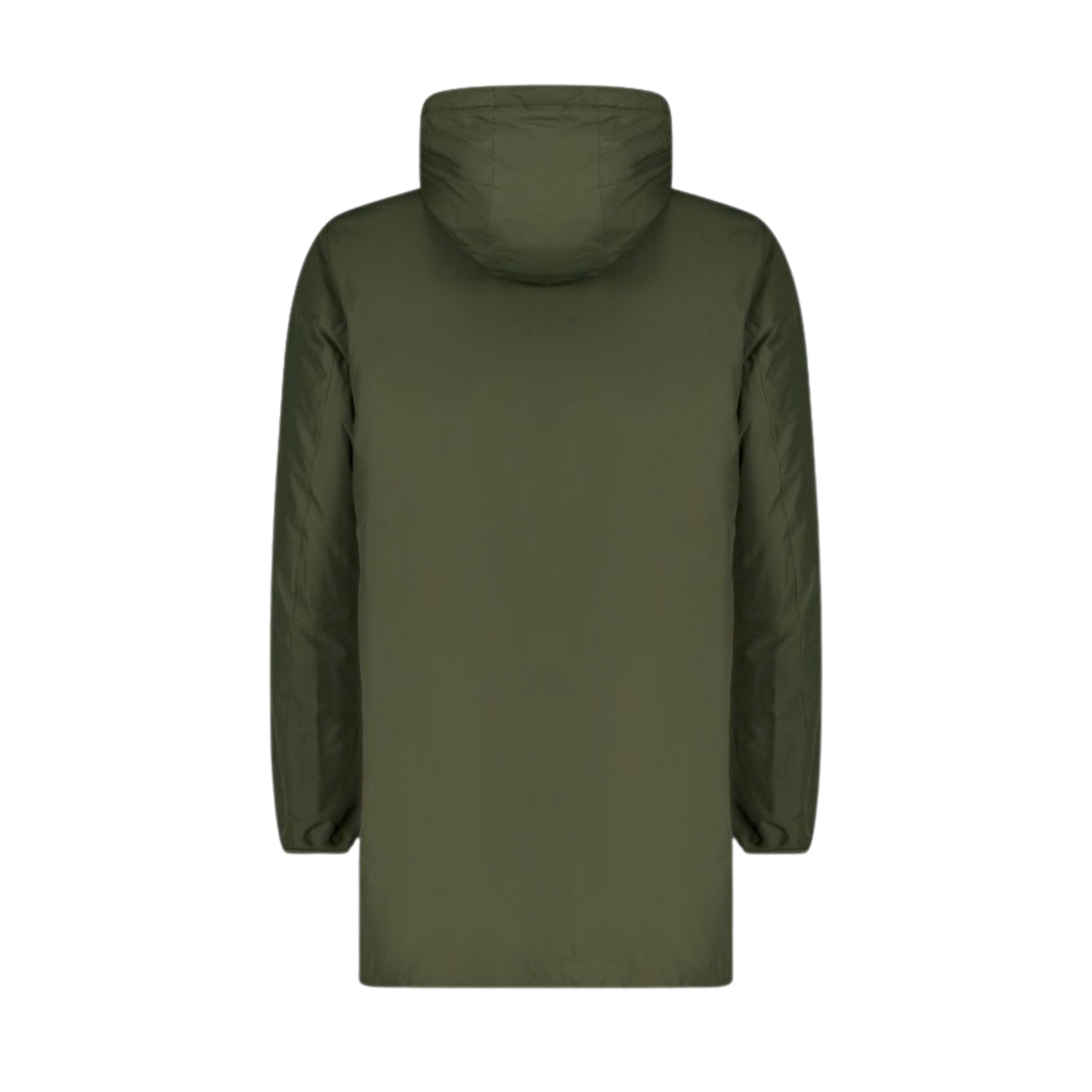 Ciesse Piumini Gunbu giacca lunga imbottita con cappuccio uomo verde militare