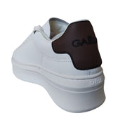 Gaelle Paris Scarpe Sneaker Addict in Pelle Marrone Bruciato Donna