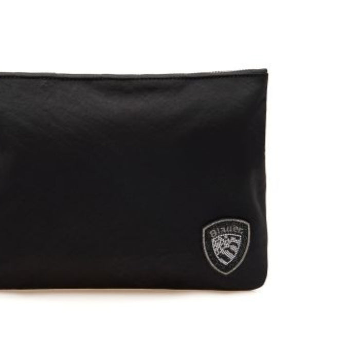 Blauer Pochette S5 Flow Borsetta a Mano Donna Uomo Tessuto Sintetico Nero Tinta Unita 2