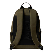 North Sails zaino core 28x13x43 cm canvas di cotone spalmato porta pc laptop 631042 verde militare
