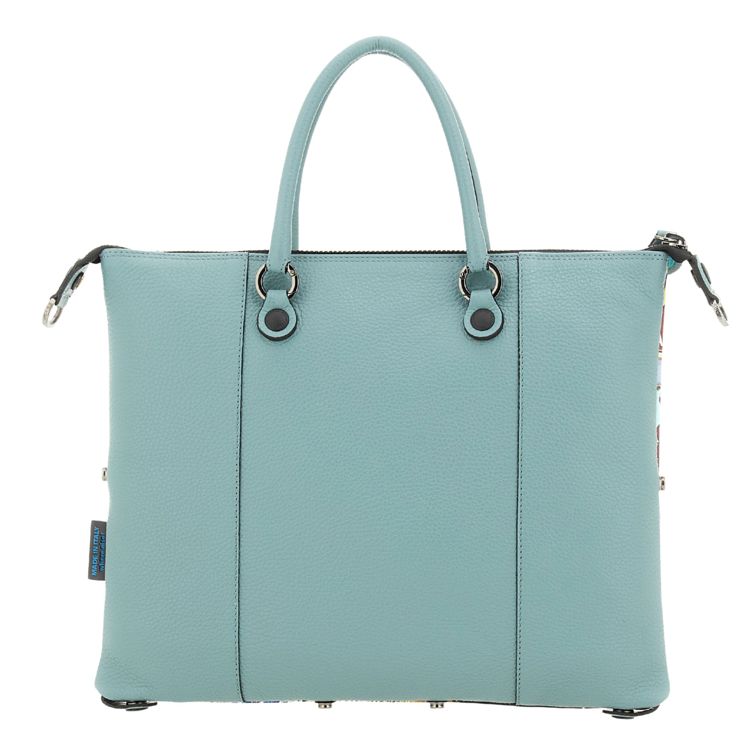 Gabs G3 Plus M Basic Borsa Zaino Trasformabile Hobo Shopper Tote Bauletto in Pelle Stampa 601